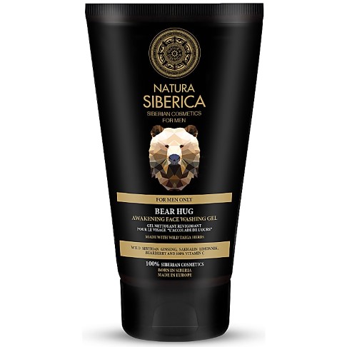 Natura Siberica For Men Only Bear Hug Awakening Face Washing Gel - Gesichtsreinigung