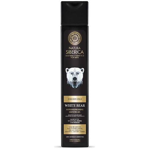 Natura Siberica For Men Only White Bear Super Refreshing Shower Gel - Duschgel