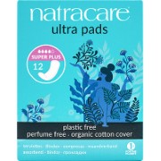 Natracare Ultra Pads Super Plus - 12 Binden aus Bio Baumwolle