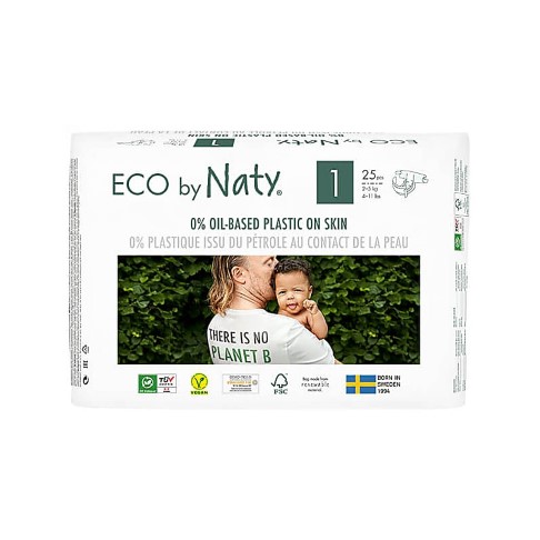 Eco by Naty Babypflege Windeln: Größe 1