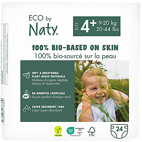 Eco by Naty Babypflege Windeln: Größe 4+