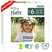 Eco by Naty Babypflege Höschenwindeln: Größe 6 X-Large