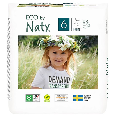 Eco by Naty Babypflege Höschenwindeln: Größe 6 X-Large