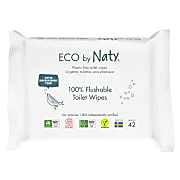 Eco by Naty Ökologische Feuchttücher - für Toilettentraining (empfindliche Haut)