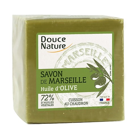 Bild von Douce Nature Savon vert de Marseille - Olivenöl Seife 300g