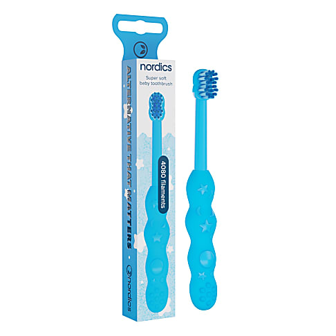 Nordics Baby Premium Zahnbürste Blau