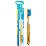 Nordics Bamboo Kids Zahnbürste blaue Borsten