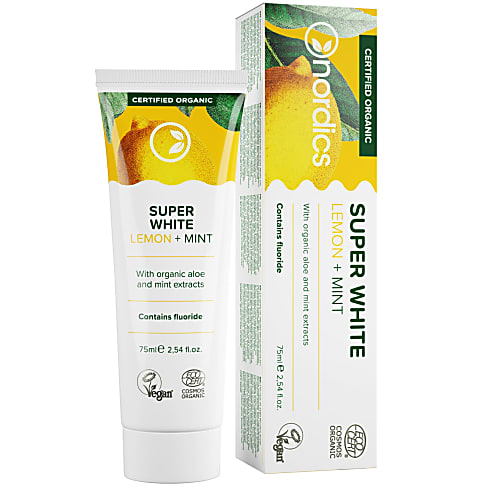 Nordics Whitening Zahnpasta Zitrone & Minze