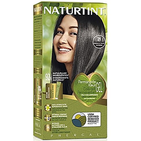 Naturtint Permanent Natürliche Haarfarbe - 1N Ebony Black - Tiefschwarz