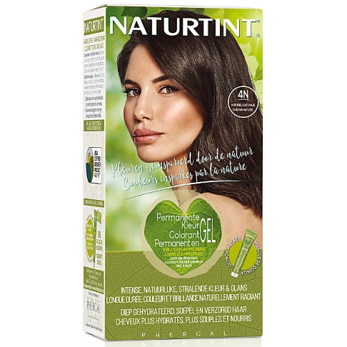 Naturtint Permanent Natürliche Haarfarbe - 4N Natural Chestnut - natürliche Kastanie