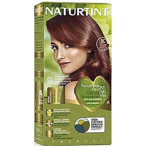 Naturtint Permanent Natürliche Haarfarbe - 5C Light Copper Chestnut - Kupfer-Kastanie