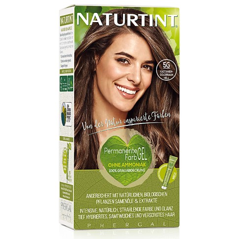 Naturtint Permanent Natürliche Haarfarbe - 5G Light Chestnut