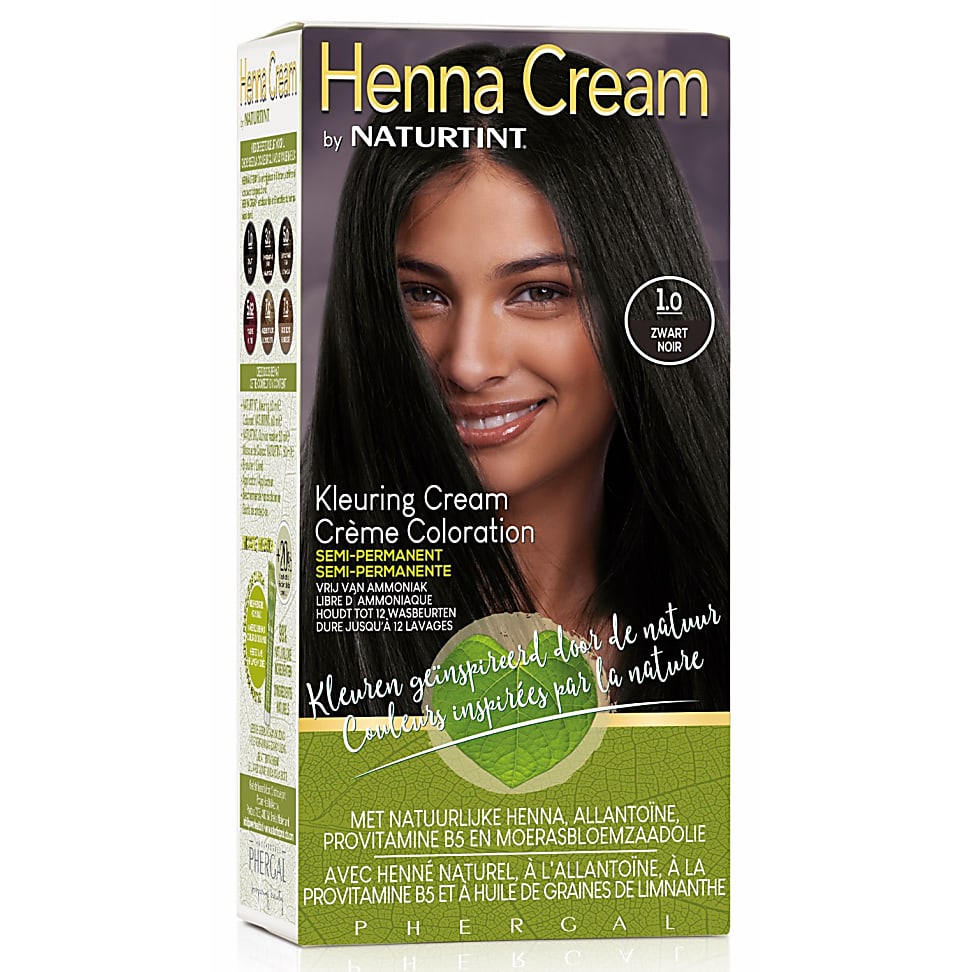 Naturtint Henna Cream 1.0 Schwarz