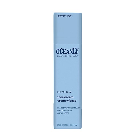 Attitude Oceanly PHYTO-CALM Solid Face Cream - Plastikfreie Gesichtscreme