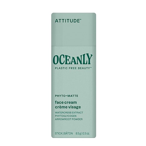 Bild von Attitude Oceanly PHYTO-MATTE Solid Face Cream - Mini