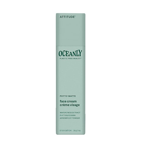 Bild von Attitude Oceanly PHYTO-MATTE Solid Face Cream - Plastikfreie Gesichtscreme