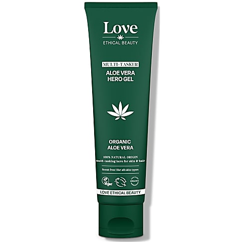 Love Ethical Beauty Organic Aloe Vera Hero Gel - Feuchtigkeitsspender für Haut & Haar