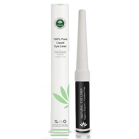 Bild von PHB Ethical Beauty 100% Pure Liquid Eye Liner: Black - Schwarz