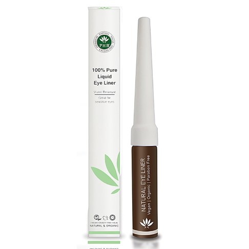 Bild von PHB Ethical Beauty 100% Pure Liquid Eye Liner: Brown - Braun