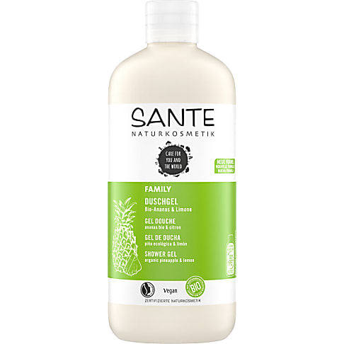 Sante Family Duschgel Bio-Pineapple & Lemon 500ml