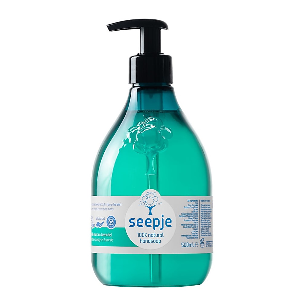 Seepje Handseife 500ML - Wilde Minze und Lavendel