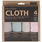 Smart Microfaser Tücher 4er Pack Pink-Turquoise