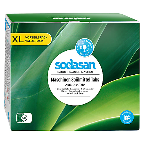 Sodasan Spülmaschinentabs XL (50 Stück)