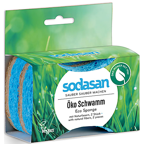 Sodasan Öko-Schwamm (2 Stück)
