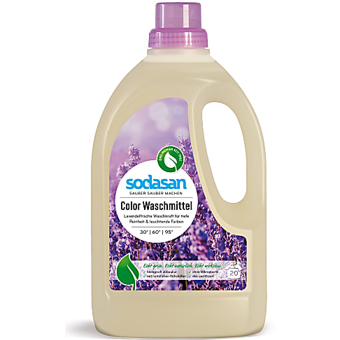 Bild von Sodasan Color Waschmittel Lavendel 1,5L