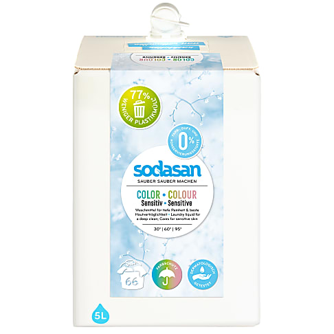Bild von Sodasan Color Flüssigwaschmittel Sensitive 5L