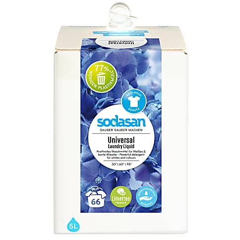 Bild von Sodasan Universal Flüssigwaschmittel Lime 5L