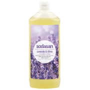 Sodasan milde Pflanzenseife Lavendel & Olive Nachfüllpackung 1L