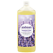 Sodasan milde Pflanzenseife Lavendel & Olive Nachfüllpackung 1L