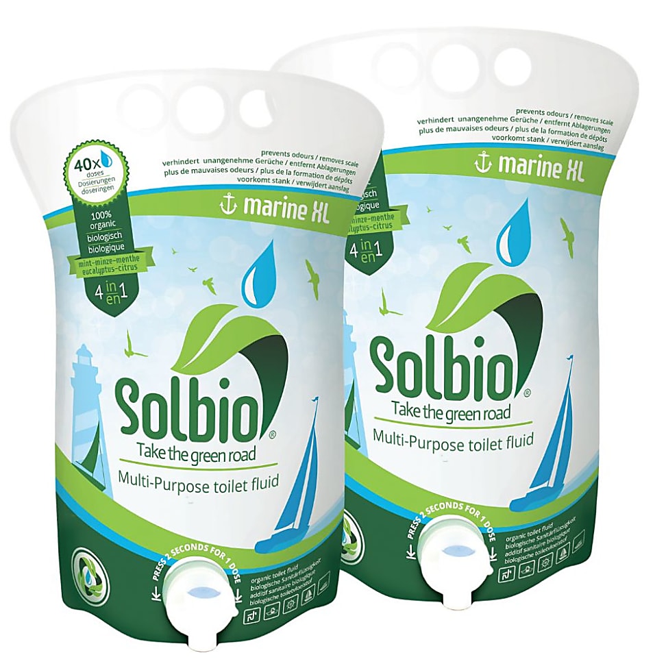Solbio Marine Flüssigkeit für mobile Toiletten auf Booten und Schif...