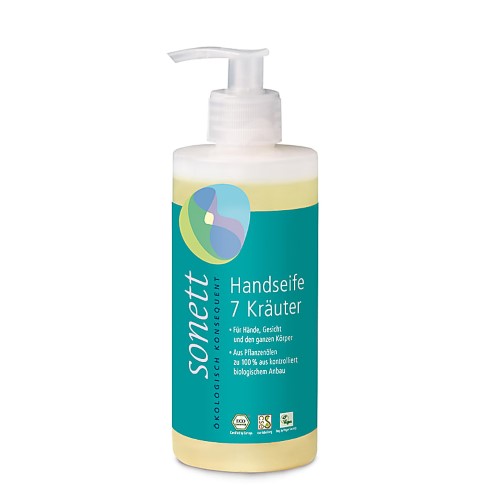 Bild von Sonett Handseife - 7 Kräuter 300 ml