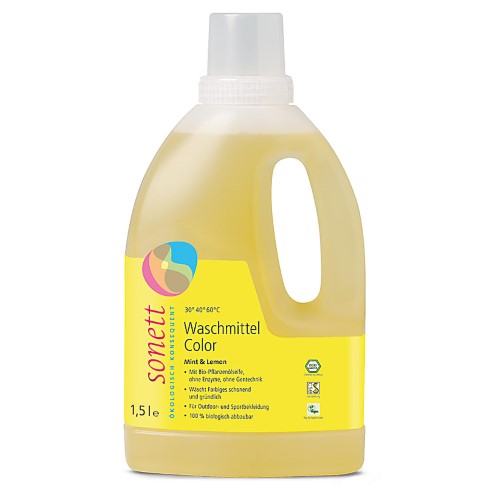 Bild von Sonett Waschmittel Color - Mint & Lemon 1.5 L