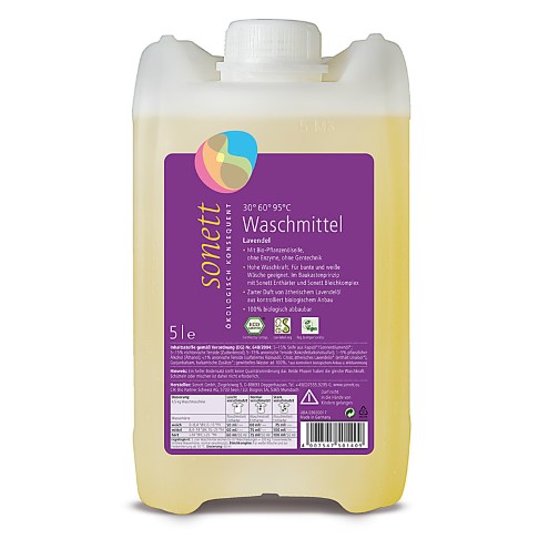 Sonett Waschmittel Lavendel - 5L