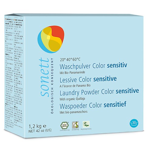 Bild von Sonett Waschpulver Color Sensitive - 1.2 kg (30 Waschladungen)