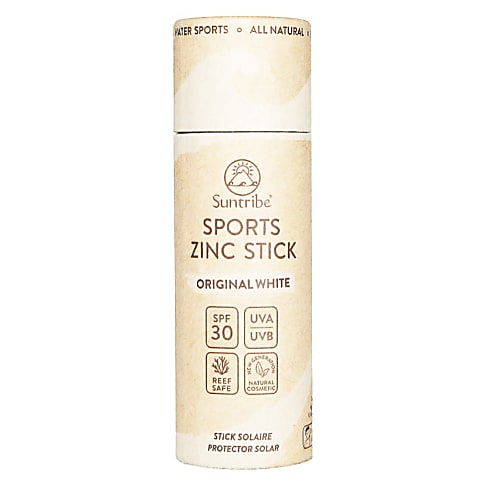Suntribe Sport Zinc Stick LSF 30 Original White - Sonnenschutz Stick im Karton