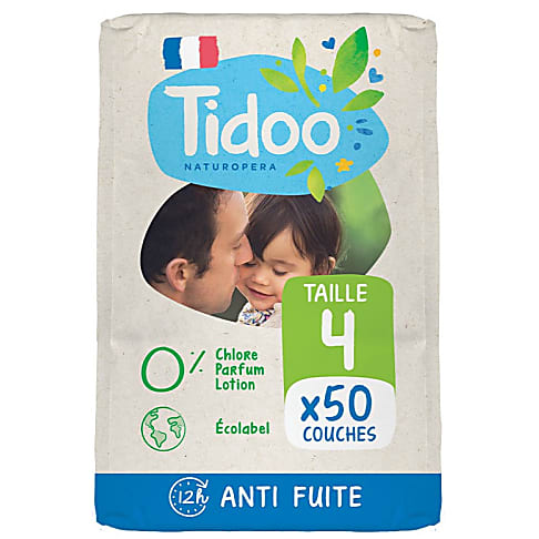 Tidoo Nature - Windeln (vorher Tag & Nacht) - Maxi (7-18 kg)