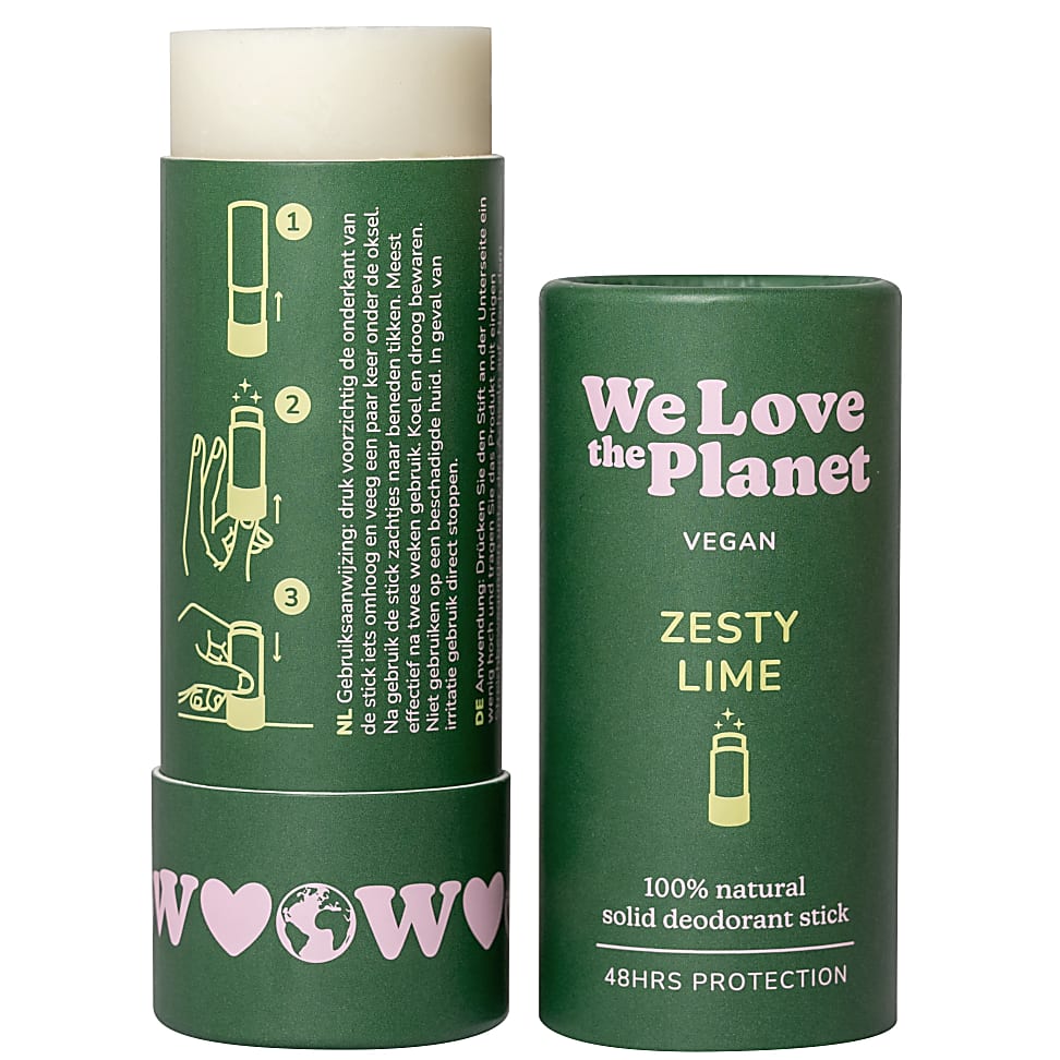 We Love The Planet Deodorant Zesty Lime (Vegan) 40g