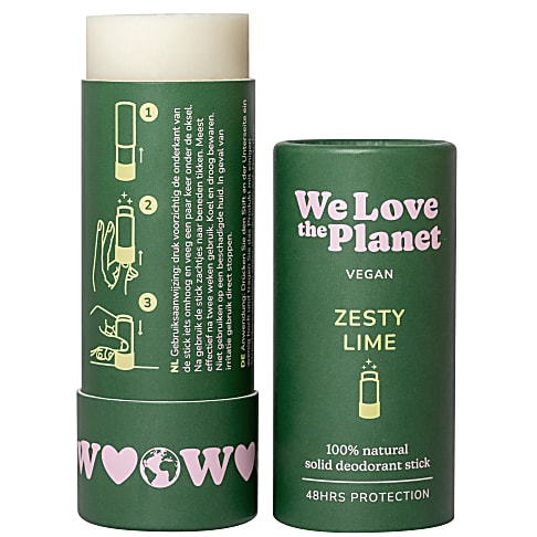 We Love The Planet Deodorant Zesty Lime (Vegan) 40g