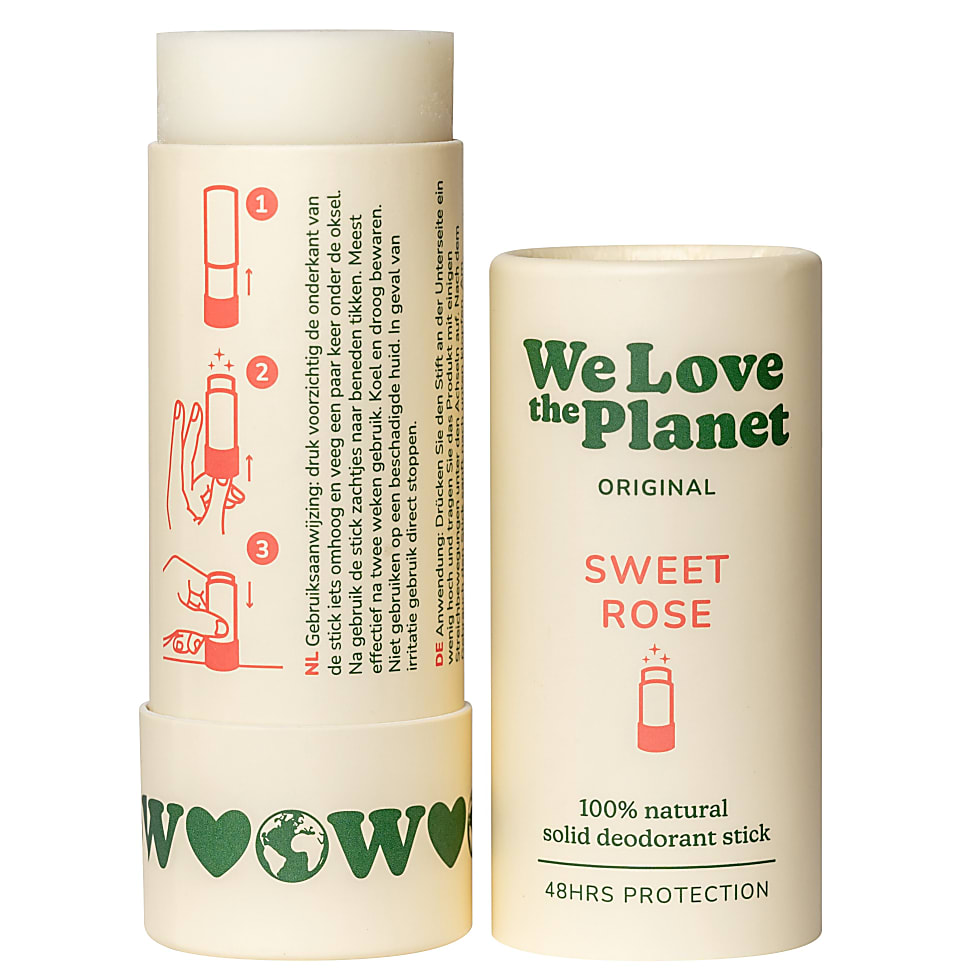We Love The Planet Deodorant Sweet Rose 40g