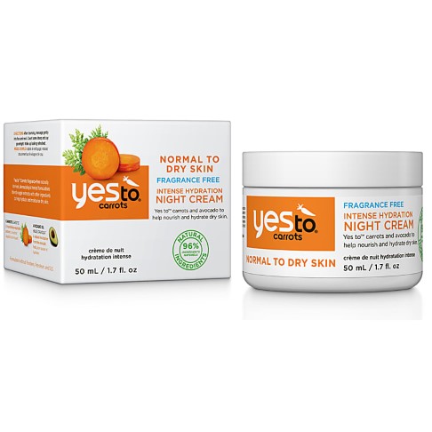 Bild von Yes To Carrots Repairing Night Cream - Nachtcreme
