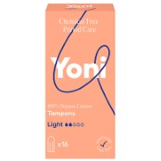Yoni Tampons Light aus Bio Baumwolle