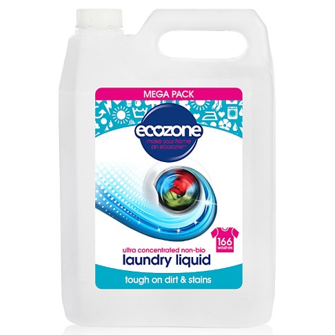 Bild von Ecozone Ultra Concentrated Non-Bio Laundry Liquid - Flüssigwaschmittel 5L